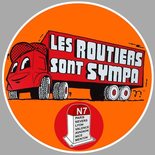 Sticker les routiers sont - sticker,