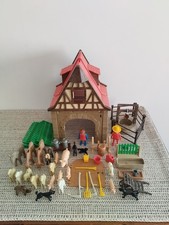 Playmobil vintage 3555 ferme avec Animaux