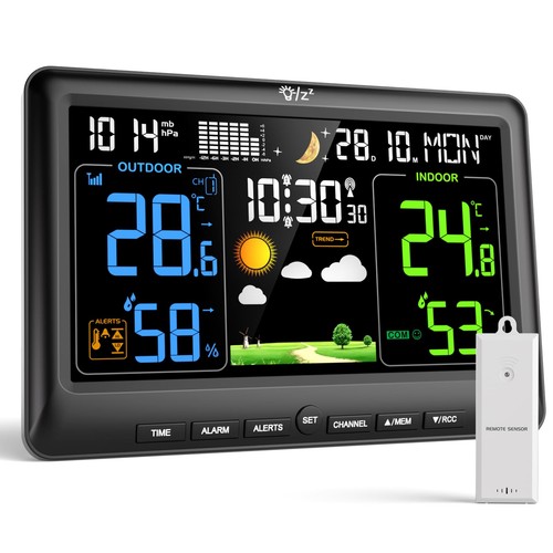 Station meteo interieur - station,
