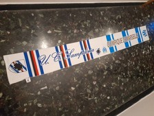 SCARF SCARF FOOTBALL FOOTBALL MATCH SAMPDORIA OLYMPIQUE MARSEILLE