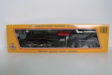 Vintage Mehano #689 HO Steam Locomotive & Pennsylvania Tender w/ Box (Great)