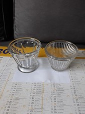 2 ANCIENS POTS CONIQUES EN