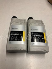 2x Renault Glaceol Rx Type D Coolant (1 Liter) Yellow