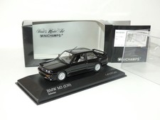 BMW M3 E30 Noir MINICHAMPS 1:43