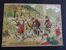 Chromo 18x25.5 on paper - bike race No. 1