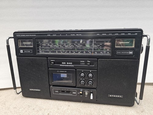Radio cassette grundig rr940 - radio,