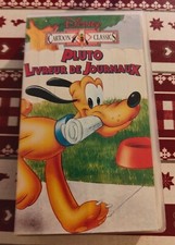 K7 VHS / CASSETTE VIDEO - DISNEY CLASSIQUE / PLUTO - Livreur de journaux -