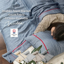 Imabari Towel Blanket Single 140 x 190cm Gauze Fabric Made In Japan