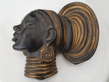 Wall decoration - Africanist ceramics - Princess Mangbetu - 50s/60s