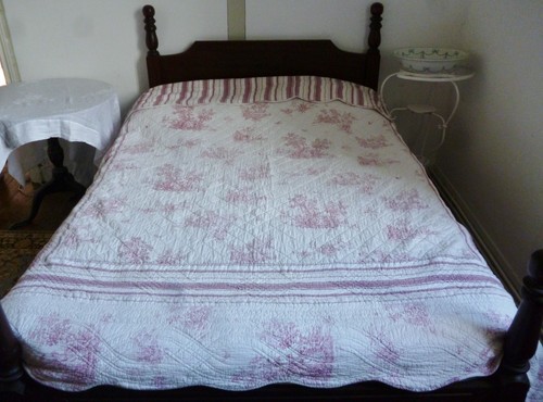 Toile jouy couvre lit - de,