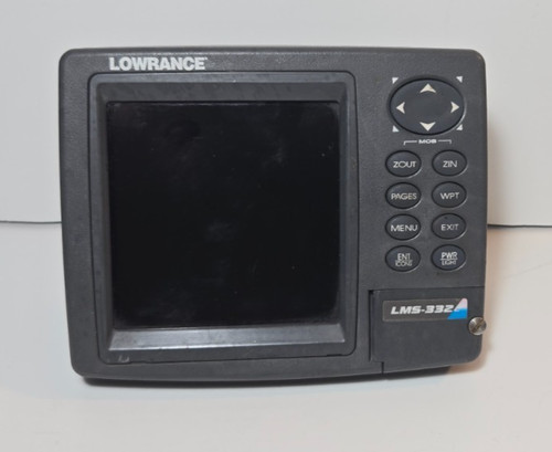 Lowrance lms 332c untested - 332c,