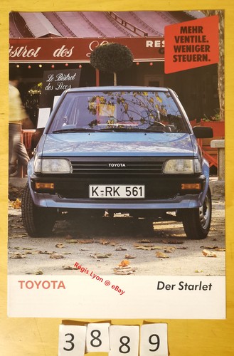 Toyota starlet s - toyota, dx/