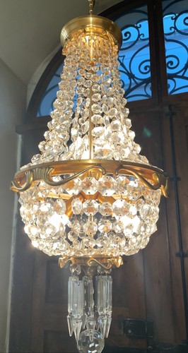 Lustre ancien style empire - lustre, de