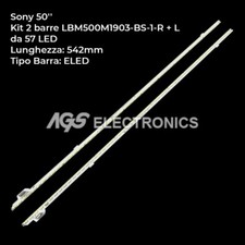 KIT 2 BARRES 57 TV LED SONY