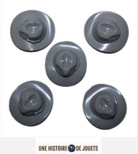 LEGO 5 chapeaux 6445927 gris Aventurier Cowboy - Neufs ( ref:L67)