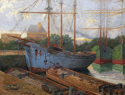 Tableau encadré paysage