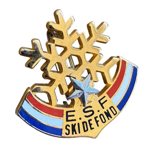 Insigne esf flocon ski - ski, de