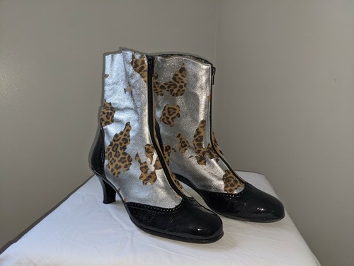 Romu black silver patent - romu's, black/silver