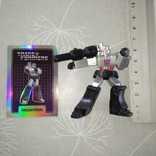 TRANSFORMERS - hasbro JUST PLAY 2022 mini figure - MEGATRON + CHROMIUM CARD