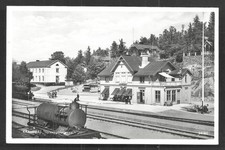Kramfors Railway Station Vasternorrland Sweden 30s