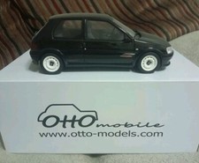 Peugeot 106 Rallye Ltd Edn 1:18 Scale Otto Models Resin 1/18th Series 2 Black S2