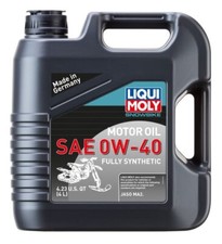 Instock LIQUI MOLY Snowbike Complet Synthétique Huile Moteur 0W-40 4 Litre -