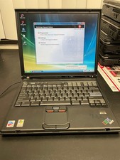 IBM ThinkPad T43 Laptop Pentium M 1.86GHz 1GBB 80GB HDD ATI GPU Win XP #722