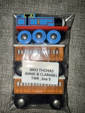 BRIO THOMAS THOMAS FRIENDS TRAIN WOODEN RAILWAY 1996/1997 ANNIE CLARABEL Coaches