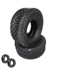 2 X Pneus +Tuyau 13x5.00-6 2PR Tondeuses Tracteur Racleur à Neige Mini Quad