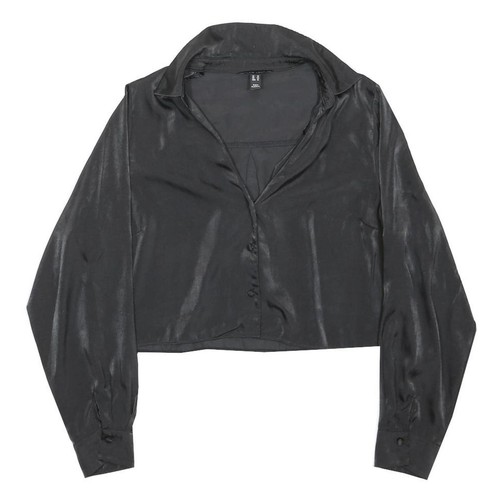New look chemise noire - look, satin