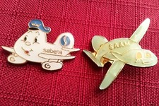 Pin's 2 Pins 1 Sabena Pin