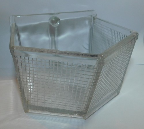 Ancien gros tiroir verre - ancien,