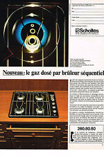 ADVERTISING 1981 SCHOLTES Appliances
