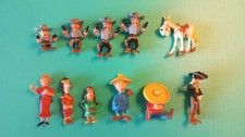 Lot de figurines Lucky Luke