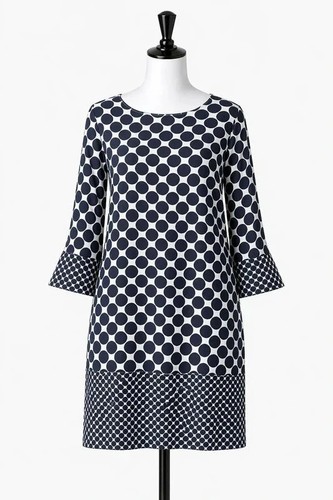 Robe midi soie mélangée - en,