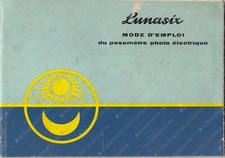 Lunasix Electric Photo Meter Manual User Manual *Vintage Booklet »
