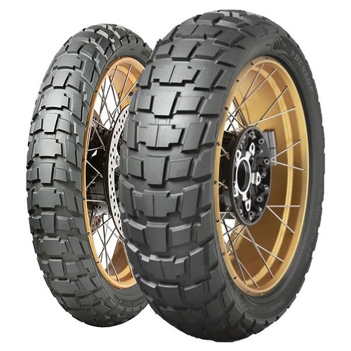Set pneus dunlop - pneus, 90/90-21