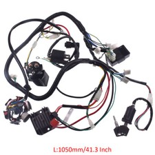 Electric Wiring Harness Kit Magneto Stator GY6 125 150cc ATV Quad Scooter USA