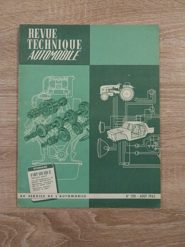 Revue technique fiat - fiat, d
