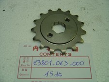 Pignon de sortie de boite 15