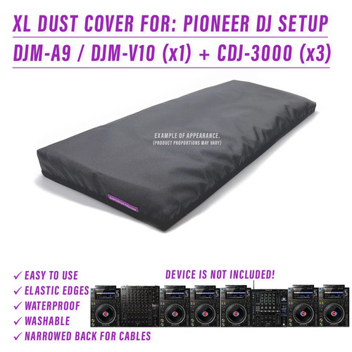 Dust cover pour - dust, dj