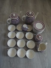 Vintage 1940/50 Villeroy & Boch Mettlach Economic Union Coffee Set