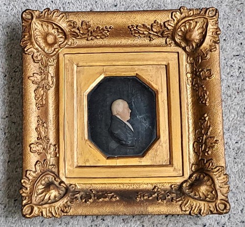 Rare tableau relief - en, cire