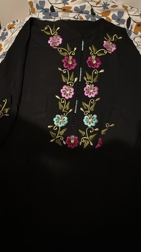Gandoura marocaine brodé - gandoura,