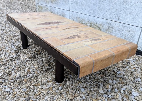 Table basse herbier design - herbier,