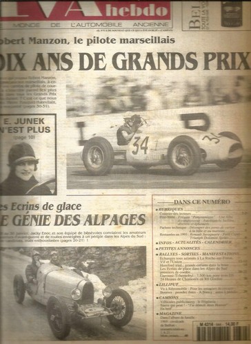 Vie auto n 644 - l'auto, n°644