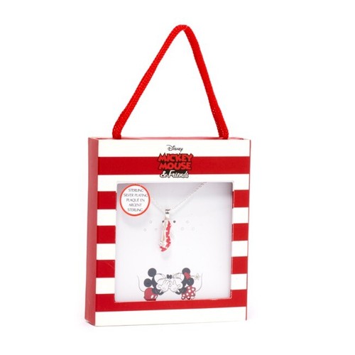Collier avec pendentif minnie - collier,