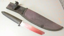 Collectible Tanto Knife Cold Steel Made in Taiwan vintage estate find props YT