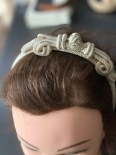 Serre-tête Années 50 - Blanc