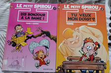 BD le petit spirou 1 et 2 bon